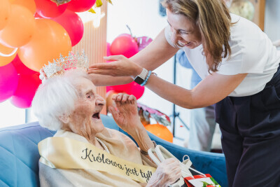 109. urodziny pani Stanisławy Opalińskiej