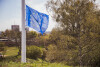 17 lat Polski w UE. Podniesienie flagi europejskiej na Górze Gradowej