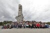 65-lecie Szkoły Podstawowej nr 45, uroczystość pod pomnikiem Obrońców Wybrzeża na Westerplatte.