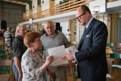 70. spotkanie obywatelskie prezydenta z mieszkańcami -  dzielnica Nowy Port