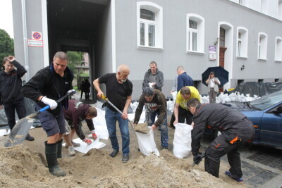 Alarm powodziowy w Gdańsku
