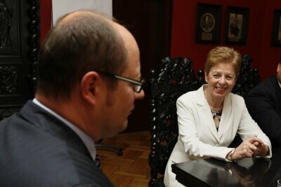 Angelica Schwall-Duren u Prezydenta