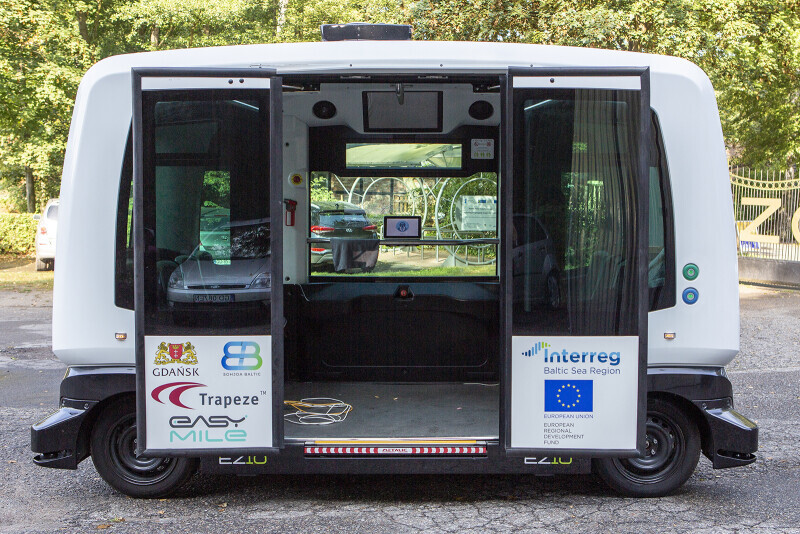 Zdjęcie Autonomiczny autobus w ZOO 2