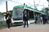 Biało-zielony tramwaj im. Romana Rogocza 