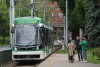 Biało-zielony tramwaj im. Romana Rogocza 
