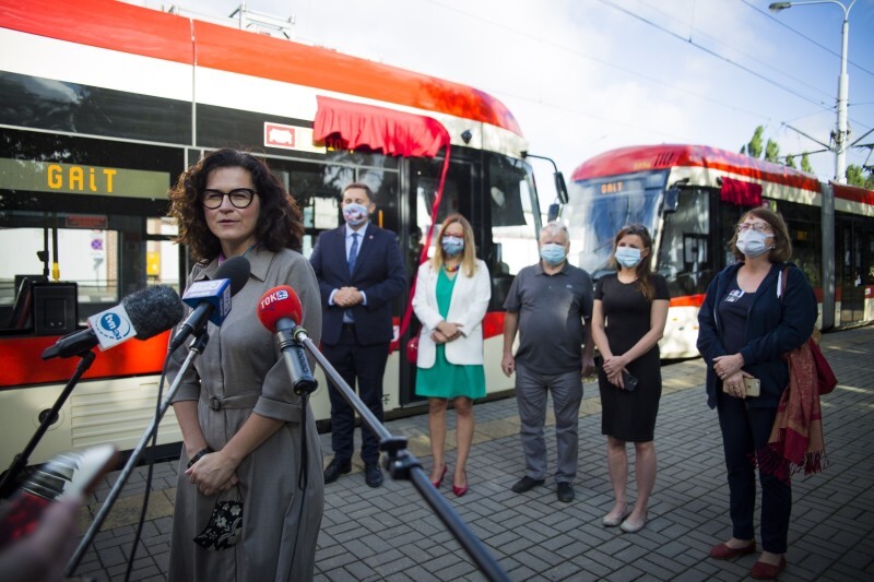 Zdjęcie Bohaterki Solidarności patronkami gdańskich tramwajów 5