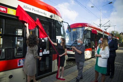 Bohaterki Solidarności patronkami gdańskich tramwajów