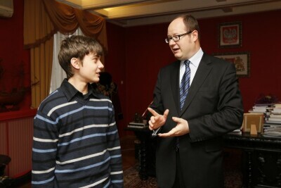 Bohaterski gimnazjalista