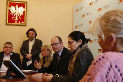 Briefing poświęcony wyborom do Rad Dzielnic