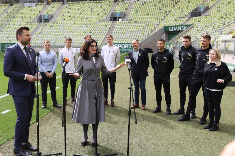 Zdjęcie Briefing prasowy przed meczem charytatywnym Lechia Gdańsk - Szachtar Donieck. 3