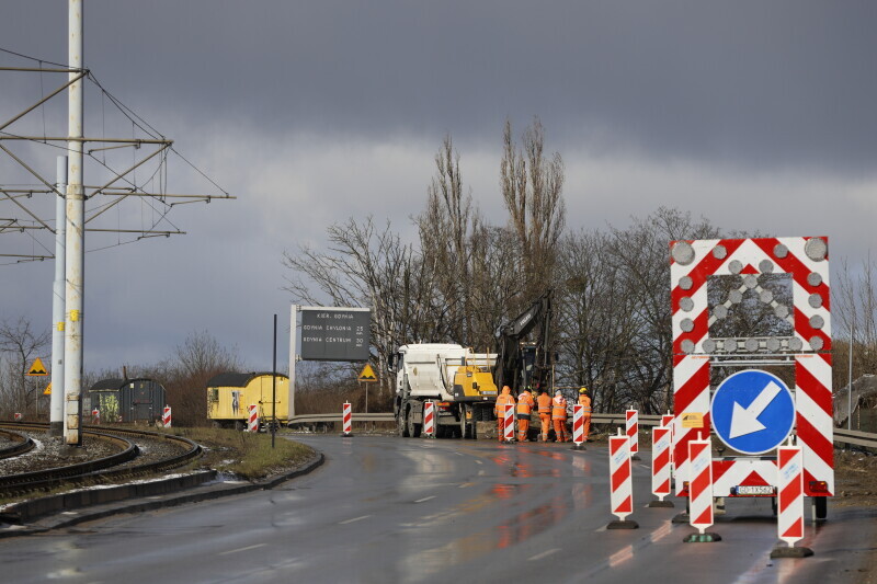 Zdjęcie Budowa Ekostrady Na al.Armii Krajowej 3