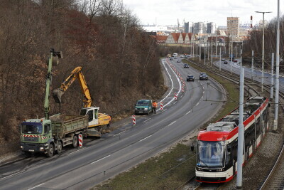 Budowa Ekostrady Na al.Armii Krajowej