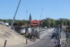 Budowa mostu w Sobieszewie 
