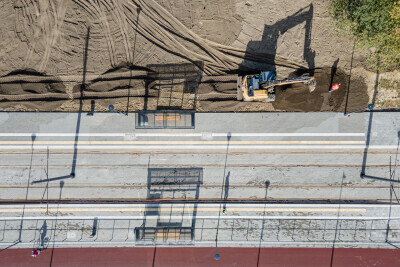 Budowa linii tramwajowej Nowa Warszawska