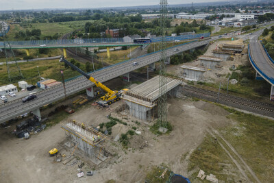 Budowa wiaduktu przy ul. Elbląskiej