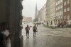 Burza i gwałtowna ulewa w Gdańsku