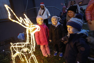 Choinka dzielnicowa - Aniołki
