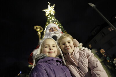 Choinka dzielnicowa w  Nowym Porcie