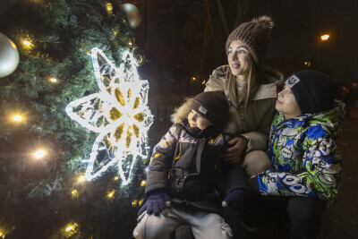  Choinka w dzielnicy Stogi