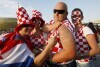 Chorwaci, Hiszpanie i Polacy w drodze na stadion