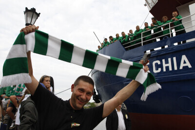 Chrzest statku LECHIA i prezentacja Piłkarzy Lechia Gdańsk