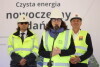 Chrzest walczaka w powstającym Porcie Czystej Energii.