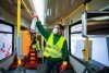 Codzienne, standardowe mycie oraz dezynfekcja gdańskich autobusów i tramwajów