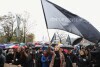 Czarny Protest pod siedzibą NSZZ Solidarność