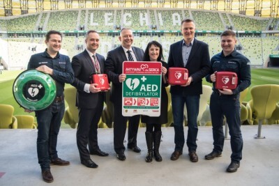 Defibrylatory dla Energa Stadion Gdańsk i Ergo Arena