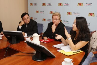 Delegacja z Szanghaju w Gdańsku
