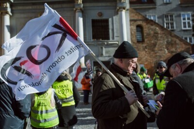 Demonstracja KOD w Gdańsku