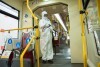 Dezynfekcja, sprzątanie i mycie tramwaju