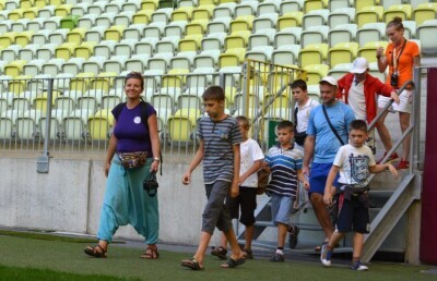 Dzieci i Młodzież z Ukrainy na PGE Arenie