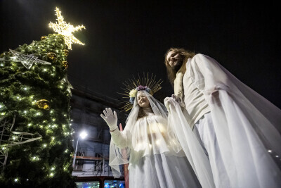 Dzielnicowa Choinka w Dolnym Mieście