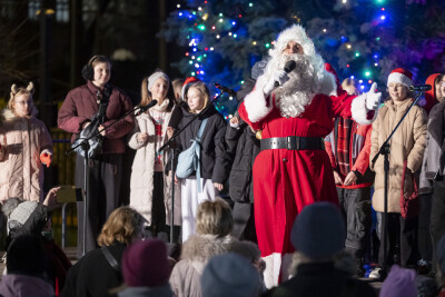 Dzielnicowa choinka w Siedlcach