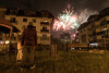 Fajerwerki w Sylwestrową noc 