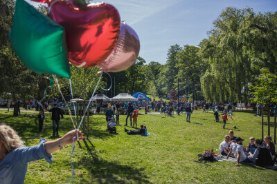 Festyn z okazji Dnia Dziecka w Parku Oruńskim