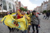 Feta kibiców Villarreal i Manchesteru na Długiej i Długim Targu.