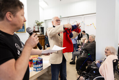 Finał 33 WOŚP w Domu Pomocy Społecznej Polanki