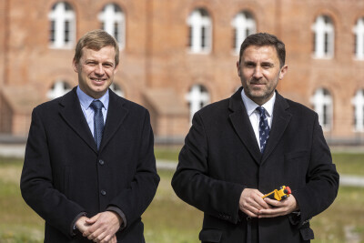 Flaga Unii Europejskiej powiewa nad Gdańskiem