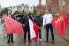 Flagi na Święto Miasta