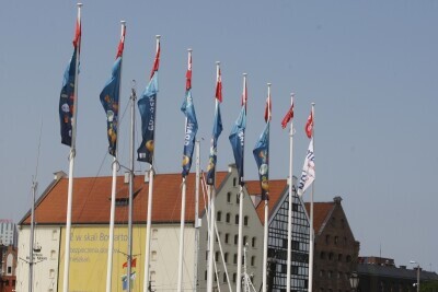 Flagi na rok przed EURO 2012