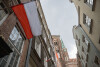 Flagi w Gdańsku. Święto Konstytucji Trzeciego Maja