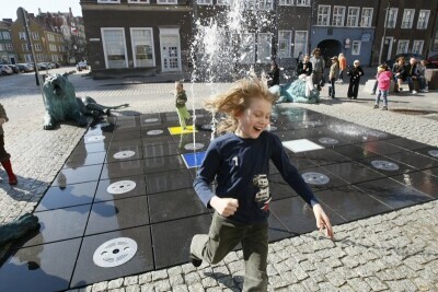 Fontanna już działa