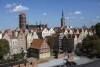 Gdańsk z dachu Teatru Szekspirowskiego