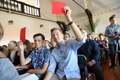 Gdański Tydzień Demokracji Debata Oksfordzka w VIII LO