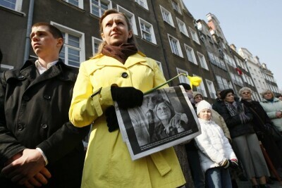 Gdańszczanie oddali hołd ofiarom katastrofy lotniczej pod Smoleńskiem