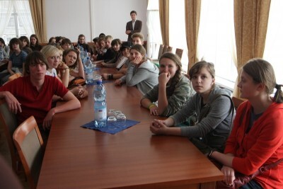 Gimnazjaliści z Ulanowa i Klempen