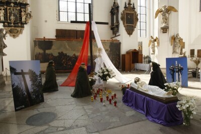 Grób Pański w Kościele Mariackim