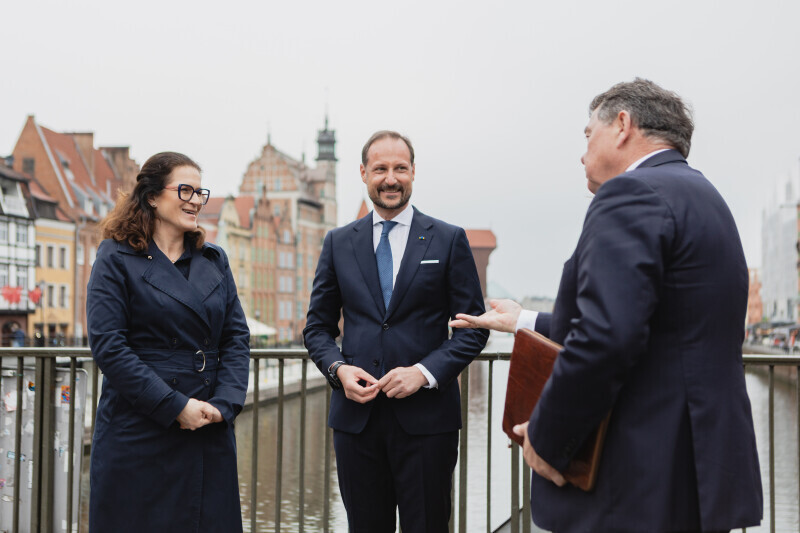 Zdjęcie Haakon, Książę Koronny Norwegii z wizytą w Gdańsku 2